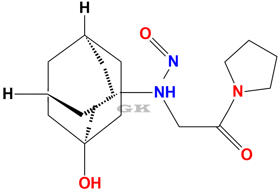 Vildagliptin Nitroso Impurity 1/ Nitroso vildagliptin